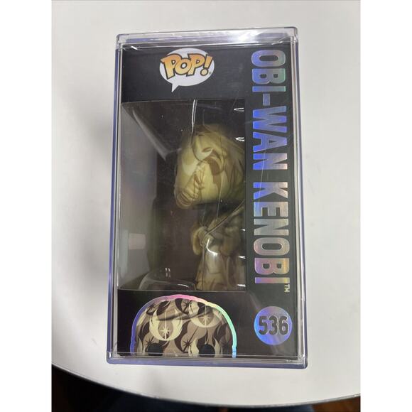 NEW Funko Pop! Star Wars Art Series Obi-Wan Kenobi #536 Target Exclusive Figure - Picture 4 of 6